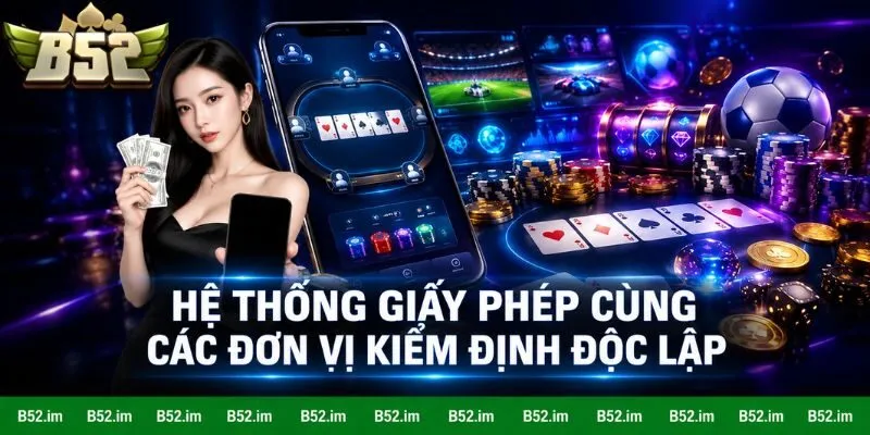 Hệ thống giấy phép cùng các đơn vị kiểm định độc lập